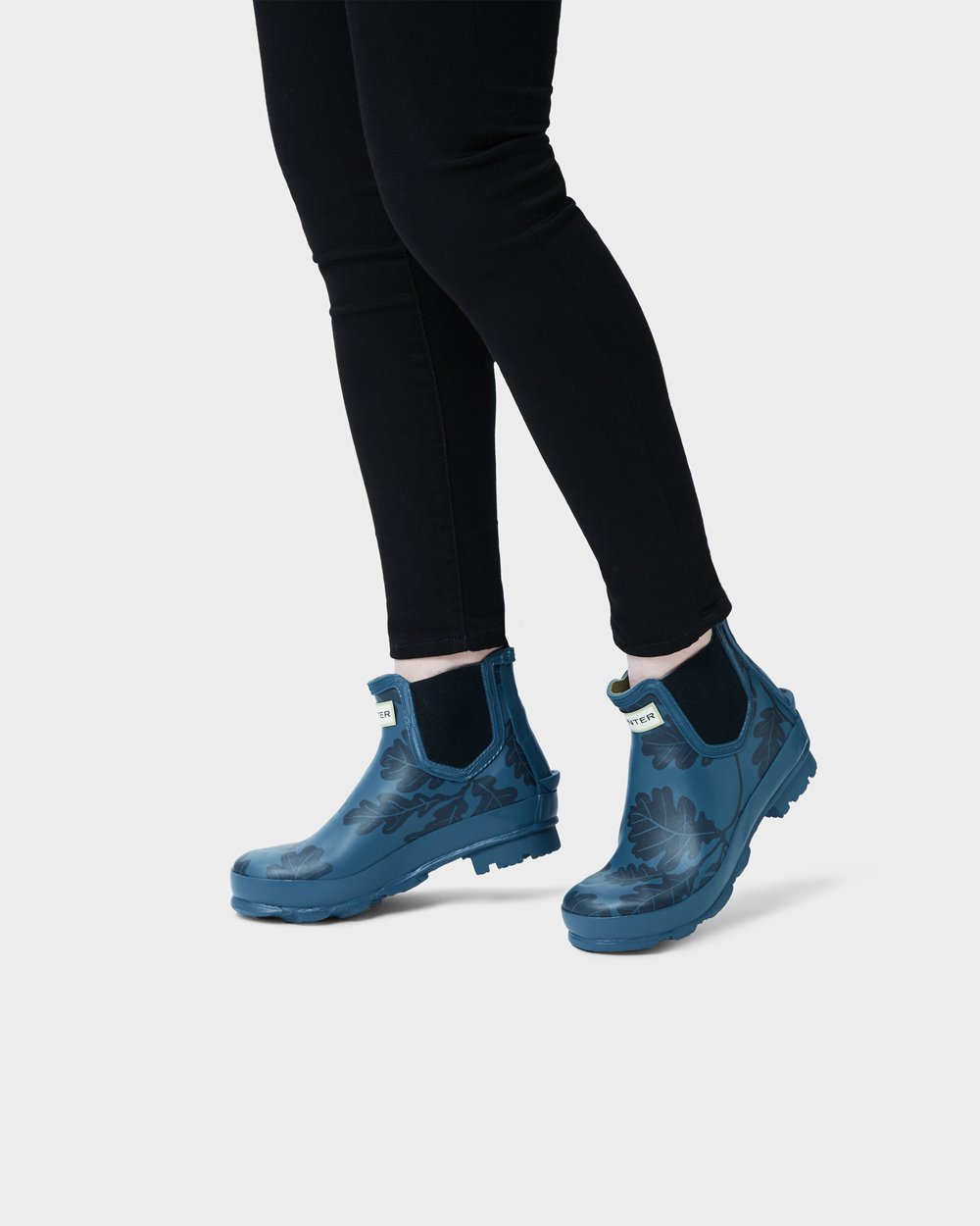 Botas Chelsea National Trust Norris Field Hunter Mujer - Azules - 829703FLC